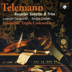 Tripla Concordia - Recorder Sonatas & Trios  CD
